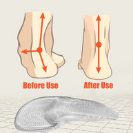 WW | Orthopädische Einlegesohlen Aus Silikon Gel