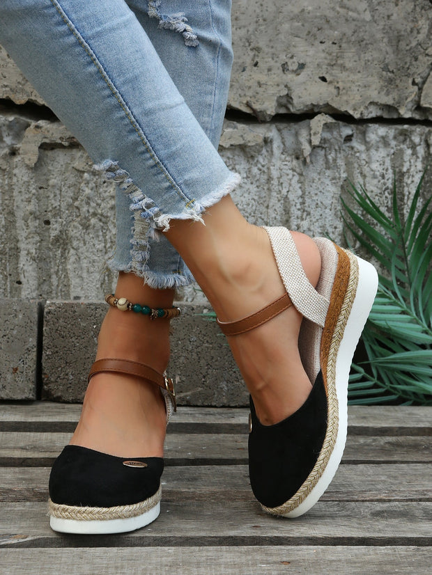 WW | Orthopädische Trendy Braune Espadrilles