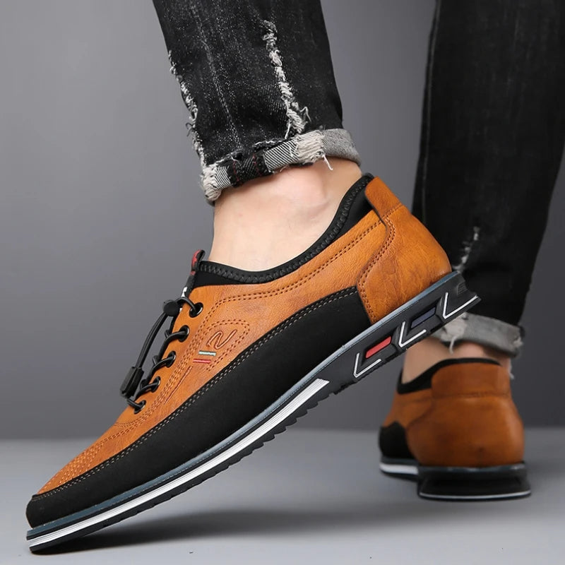 WW | Leder Turnschuhe Für Herren