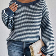– Strickpullover mit lockerer Passform