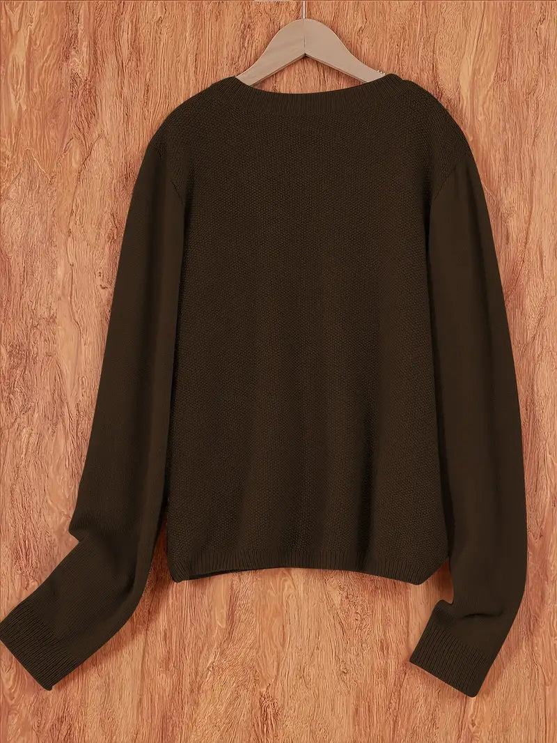 WW | Lässige Strickjacke Für Damen