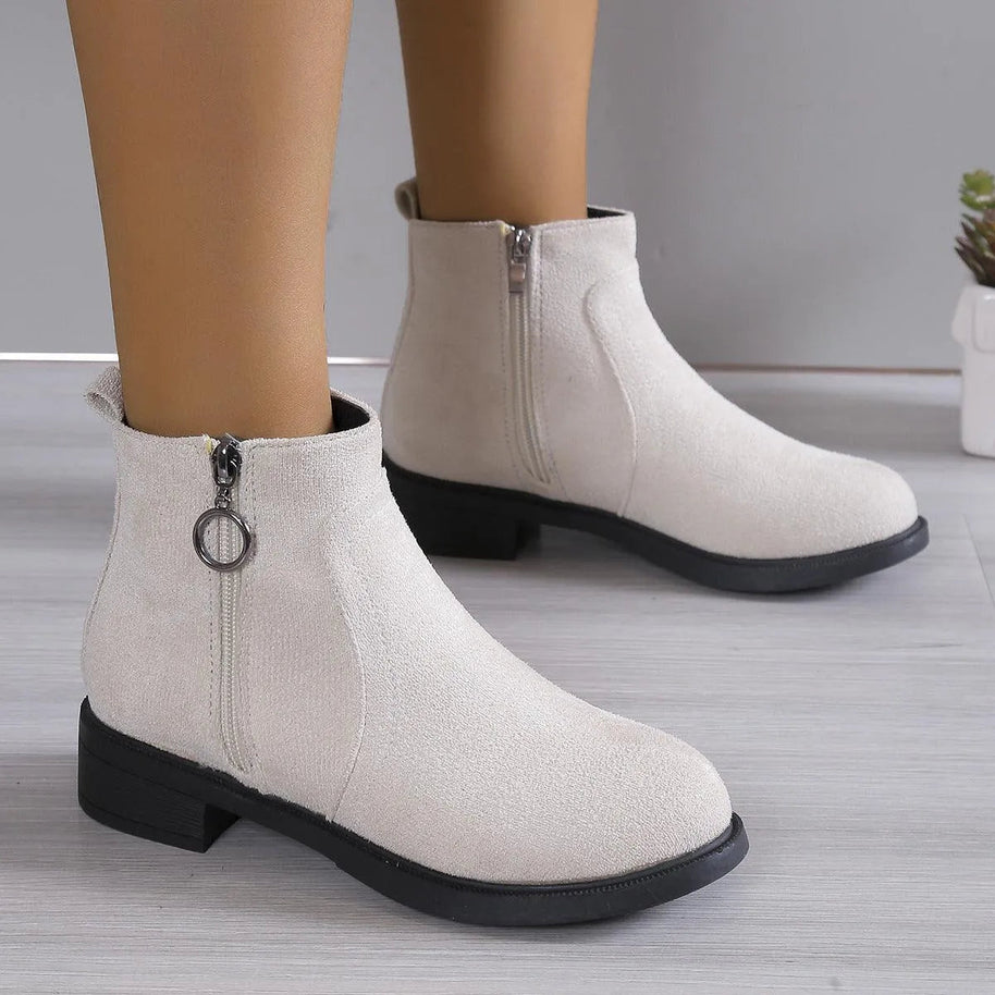 WW | Chunky-Heeled Ankle Boots