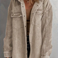 WW | Farbblock Hoodie Jacke für Damen | Perfekt für Herbst und Winter