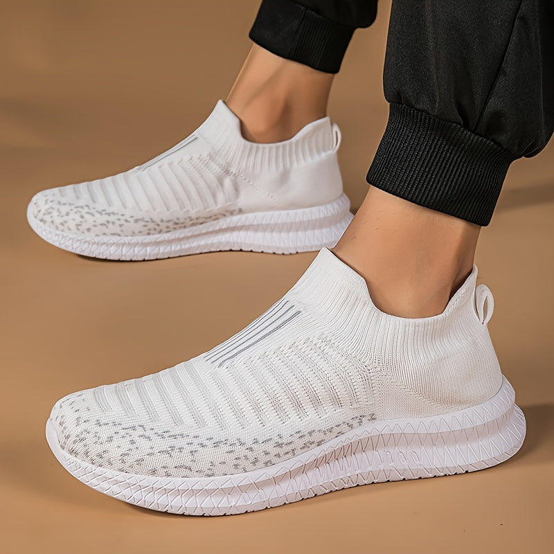 WW | Atmungsaktive Slip-On-Sneaker mit Strick-Obermaterial