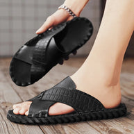 WW | Rutschfeste, Wasserdichte Herrensandalen