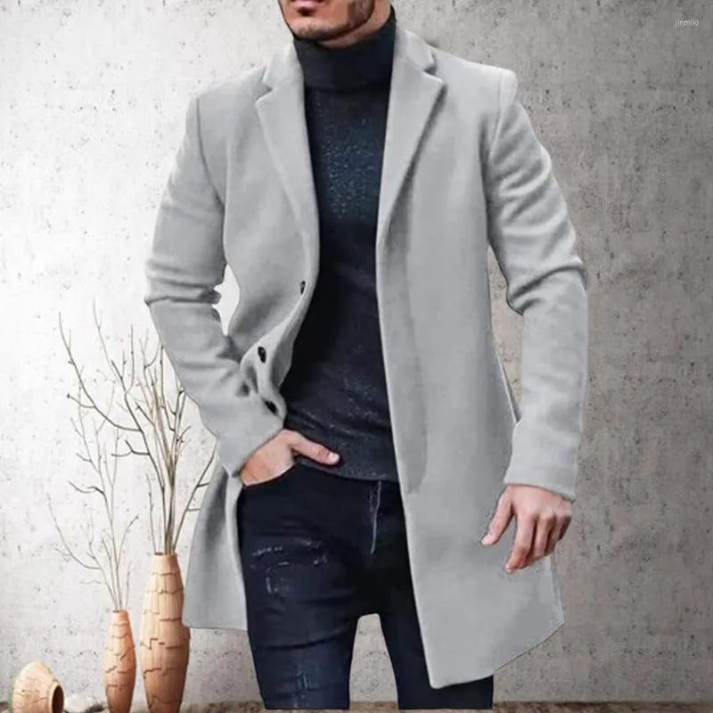 W&W Mode | Stilvoller Mantel für Männer