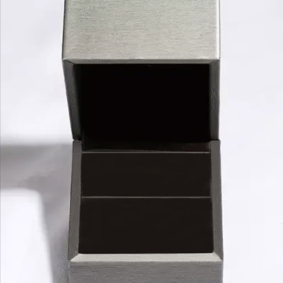 WW | 925 Sterling Silber Moissanit Huggie Ohrringe