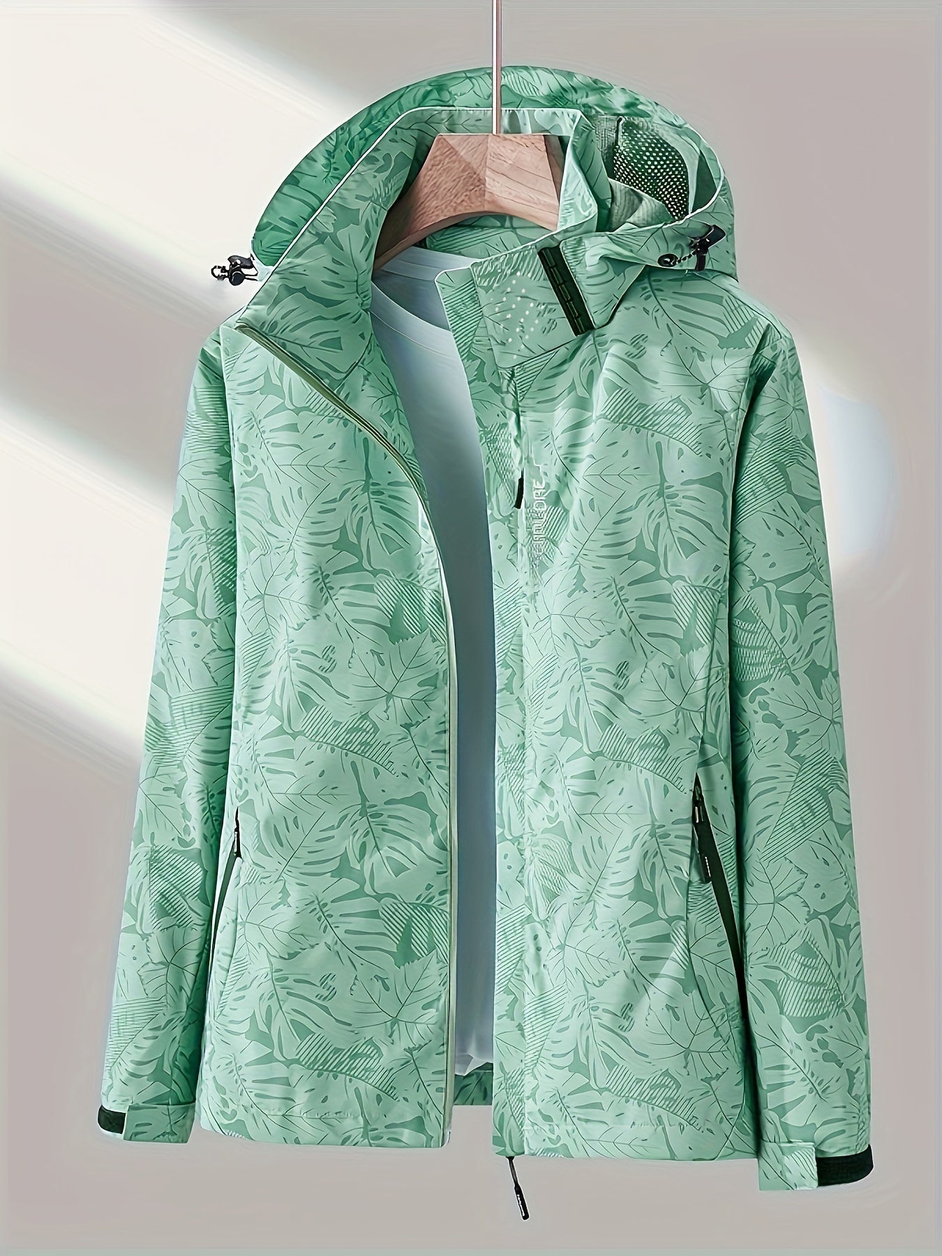 WW | Wasserdichte Sommerjacke - Tarnung - Abnehmbare Kapuze
