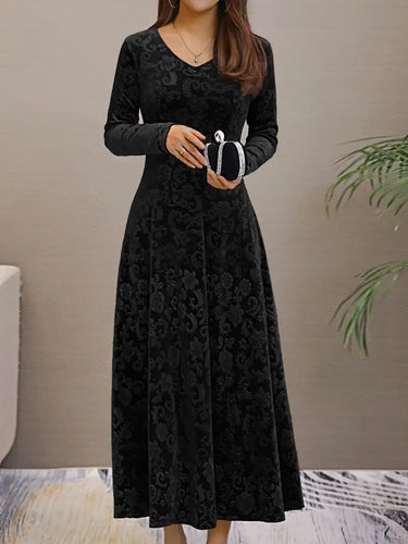 WW - Elegantes ausgestelltes A-Linien-Kleid
