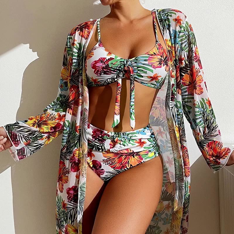 WW | Langer Blusen Bikini Im Plus Size Design
