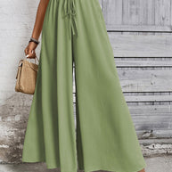 WW | Ärmelloses Pailletten Rundhals Mini Kleid