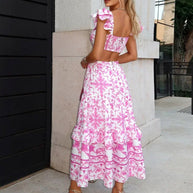 WW-Schulter-Polster-Kleid