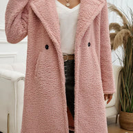 WW | Basic Teddy Jacke mit Kapuze Damen
