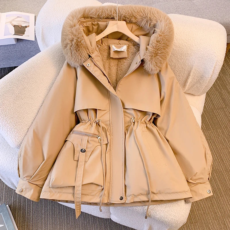 W&W Mode - Veruka- Luxuriöse Damenwinterjacke
