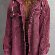 WW | Farbblock Hoodie Jacke für Damen | Perfekt für Herbst und Winter