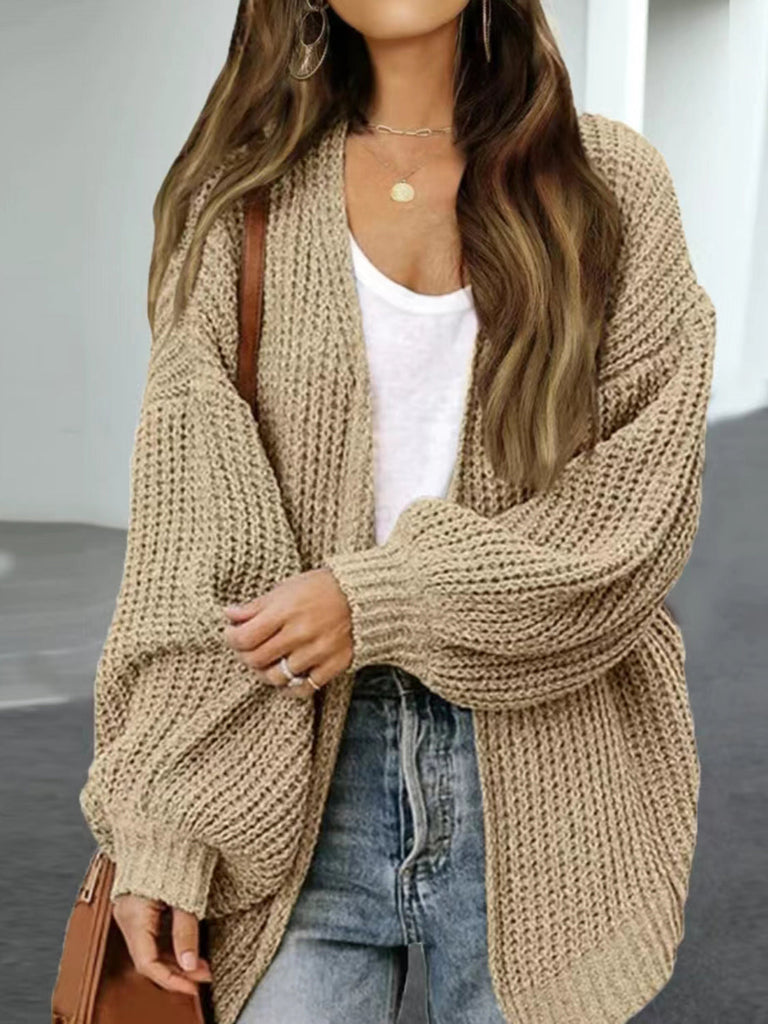 WW | Tropf Schulter Ballon Arm Cardigan