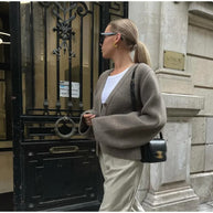 WW | Gestrickte Strickjacke