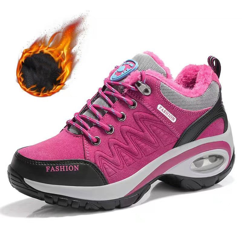 WW | Damen Sneakers Mit Luftkissen Und Plateau Design