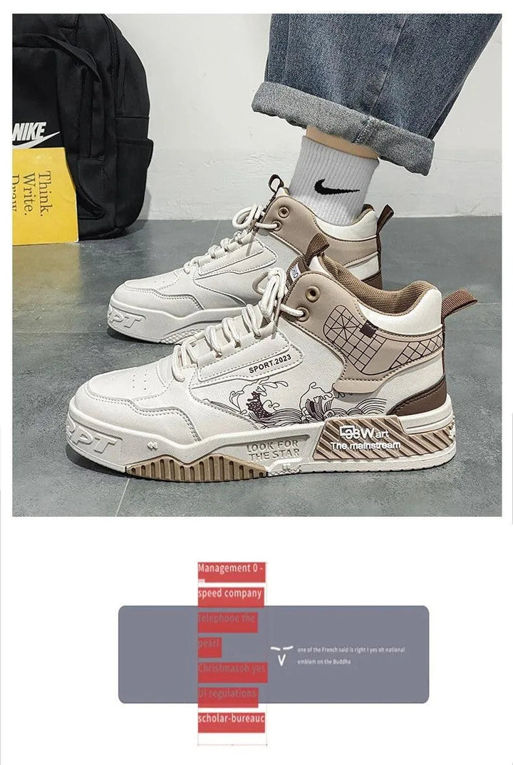 Herren Sneaker mit Mesh-Futter und Gummisohle