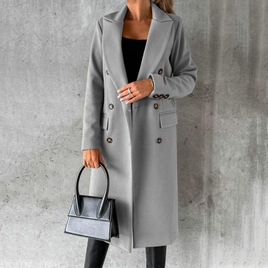 Winterjacke mit Revers für Frauen