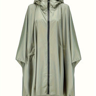 WW | Wasserdichter Regenponcho Mit Kapuze