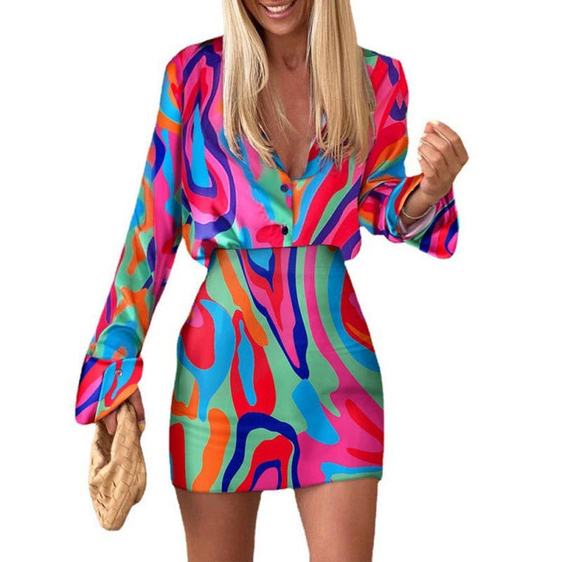 WW Freizeit-Set für Damen mit bedrucktem Design