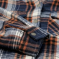 Warme Jacke mit Kapuze und Reißverschluss