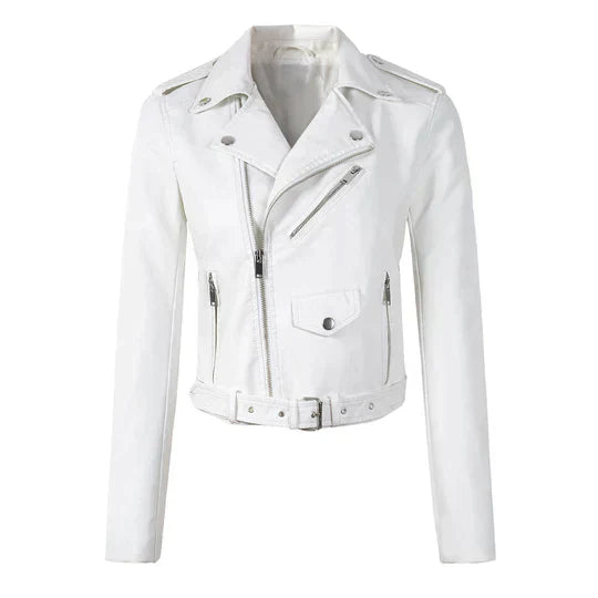 WW | Elegante Premium Lederjacke für Damen | Luxus und Stil