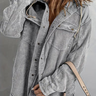 Mühelos und trendige Jacke