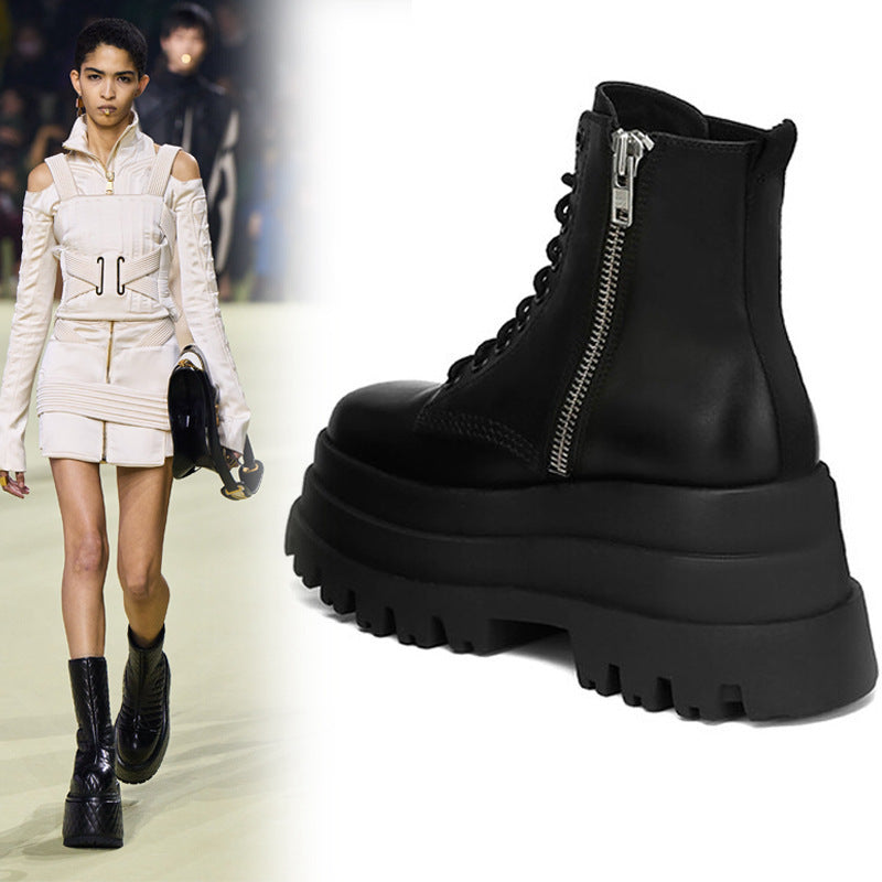 WW | Mode Schnürsenkel Martin Knight Damen Stiefeletten