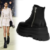 WW | Mode Schnürsenkel Martin Knight Damen Stiefeletten