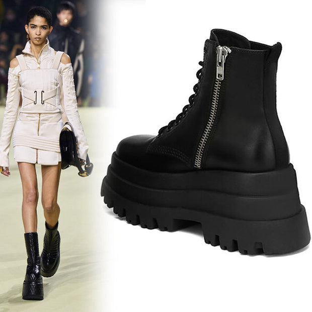 WW | Mode Schnürsenkel Martin Knight Damen Stiefeletten