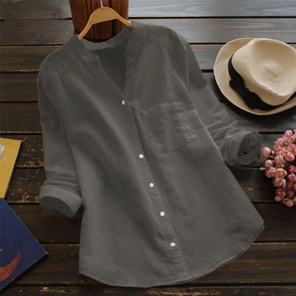 WW | Leinen Casual Hemd