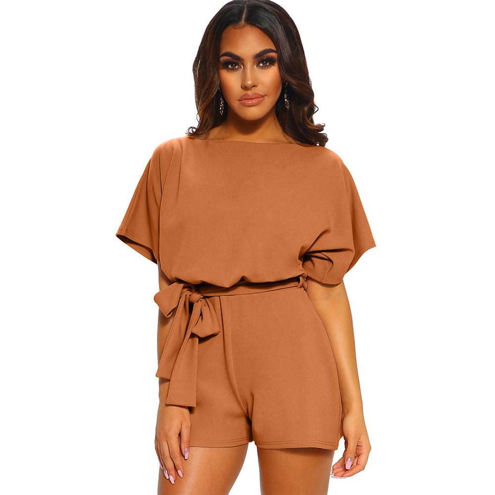 W&W Mode Overall mit Rundhalsausschnitt für Damen