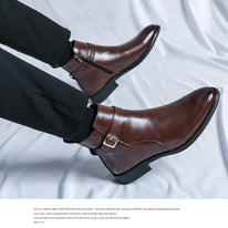 WW | Klassische Leder Herrenstiefel