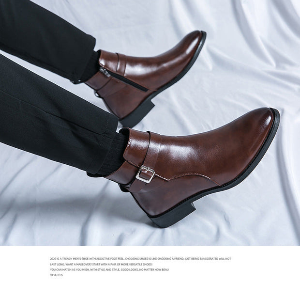 WW | Klassische Leder Herrenstiefel