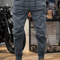 WW | Retro Herren Latzhose Mit Mehreren Taschen Und Elastischer Taille