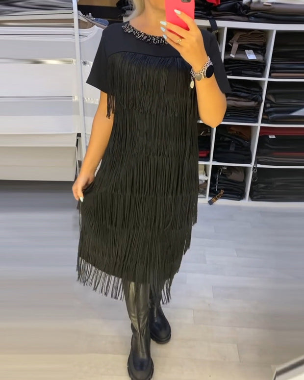 WW | Schickes Shiftkleid mit Quasten