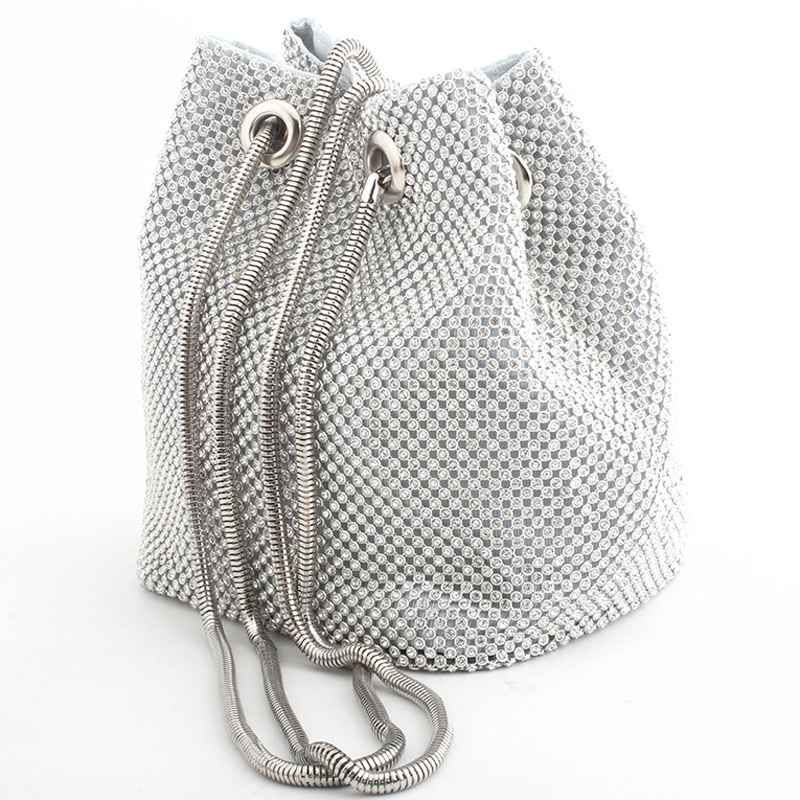 WW | Schultertasche - Schwarz, Silber Gold - Luxus und Vielseitige Ausstrahlung