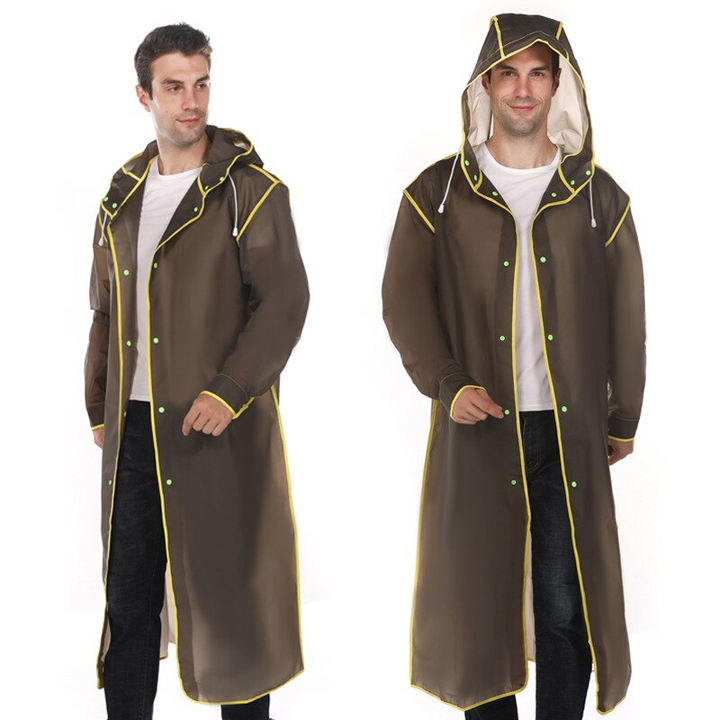 W&W Mode - Erleben Sie Komfort Im Regen Mit Dieser Unisex-Regenjacke