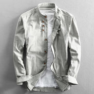 WW | Herren Hemd Im Japanischen Stil