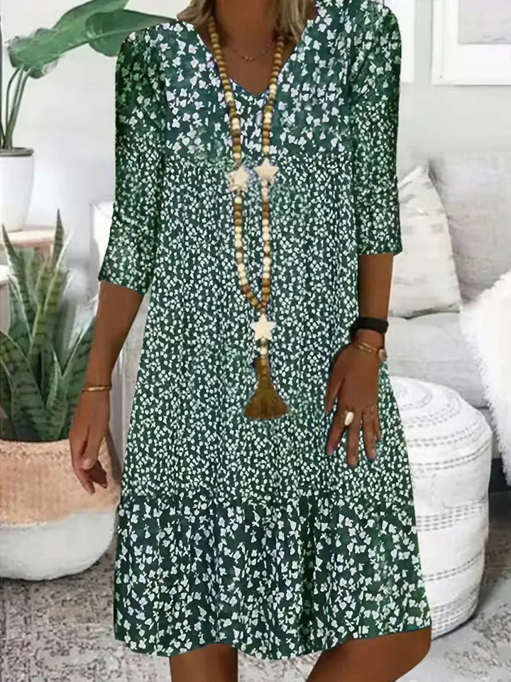 W&W Mode | Damen Sommerkleid Mit Blumenmuster