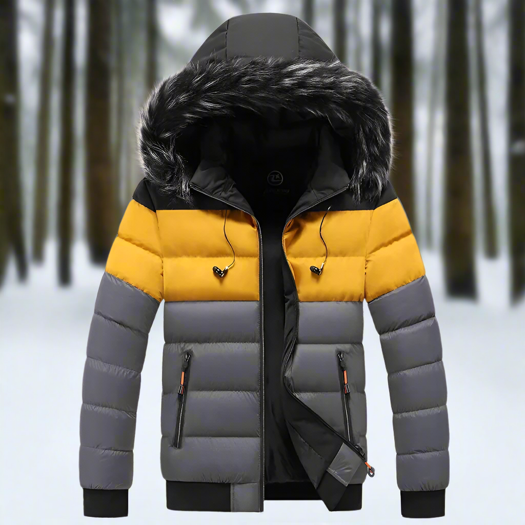 W&W Mode | Thermische Daunenjacke Mit Kapuze