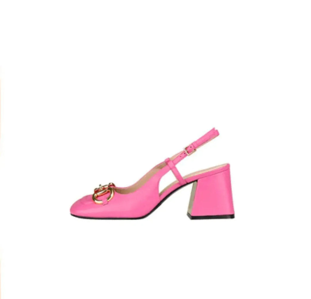 WW | Damen Retro-Schuhe mit hohen Absätzen und Schnalle - Zeitlose Eleganz und Stil