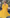 Rückansicht einer kurzhaarigen Frau im gelben Kleid