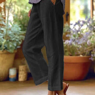 WW | Luftige Damen Leinenhose Für Den Sommer