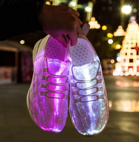 WW | Leuchtende Sneaker Mit Usb Aufladung