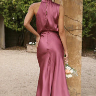 WW | Glänzendes Maxikleid