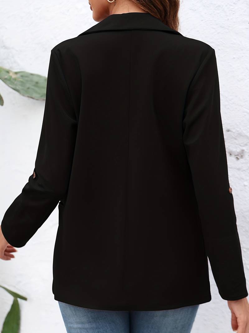 W&W Mode | Casual Blazer mit Offener Vorderseite für Damen | Stilvoll und Bequem