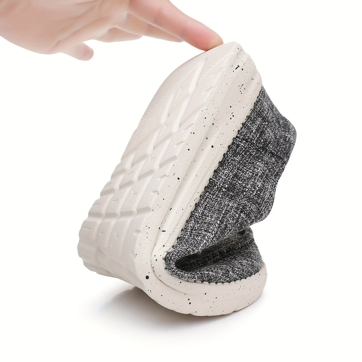 W&W Mode | Legere Herren Loafer Mit Einfarbigem Design Und Runder Schuhspitze